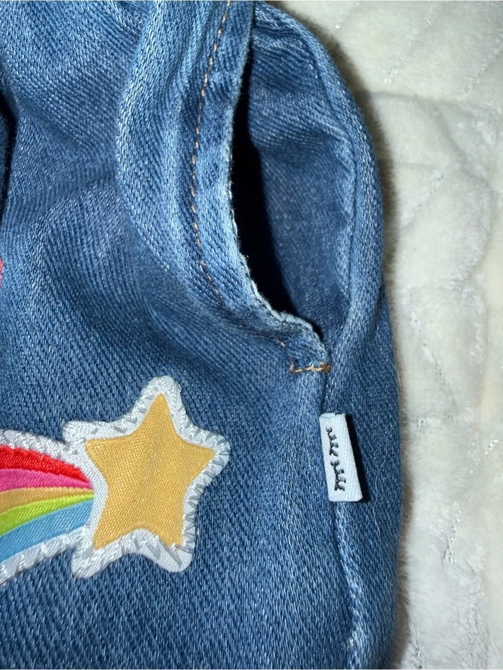 Little Sleepies playful denim